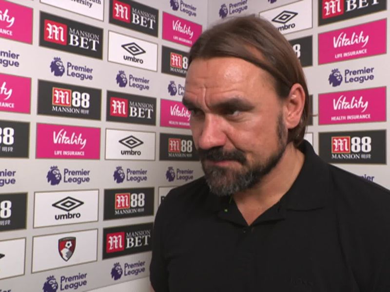 Norwich manager Daniel Farke was pleased to see his side collect their  first away point of the season against Bournemouth, but felt they could  have take all three.