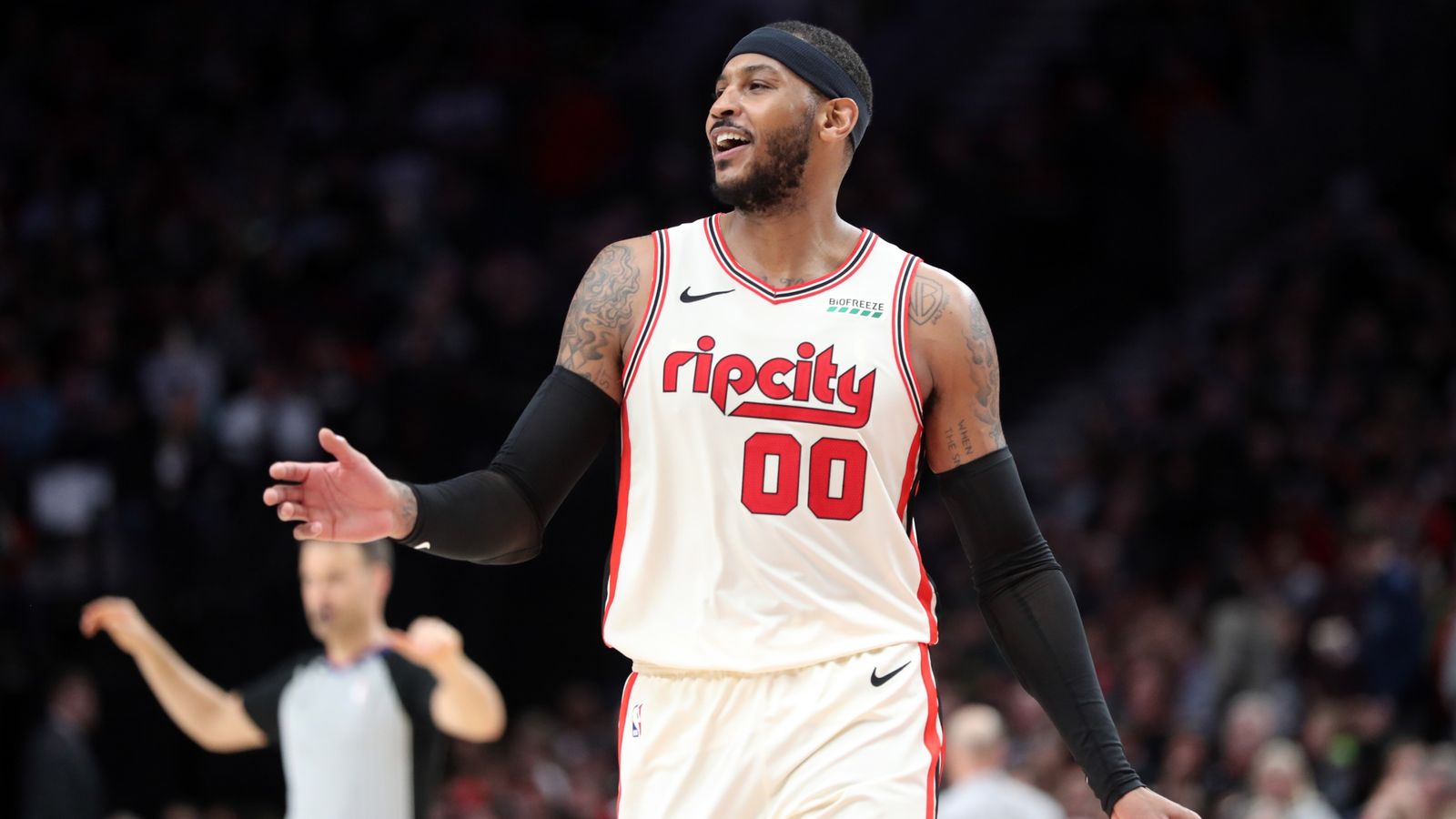 Portland Trail Blazers guarantee Carmelo Anthony deal | NBA News | Sky ...