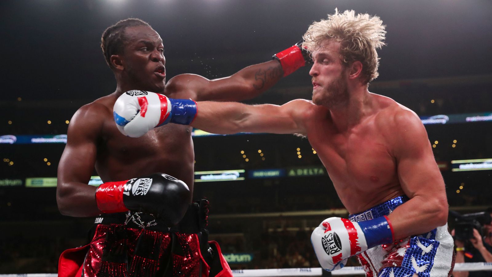 Logan Paul, KSI take Prime out to the ballgame with Los Angeles