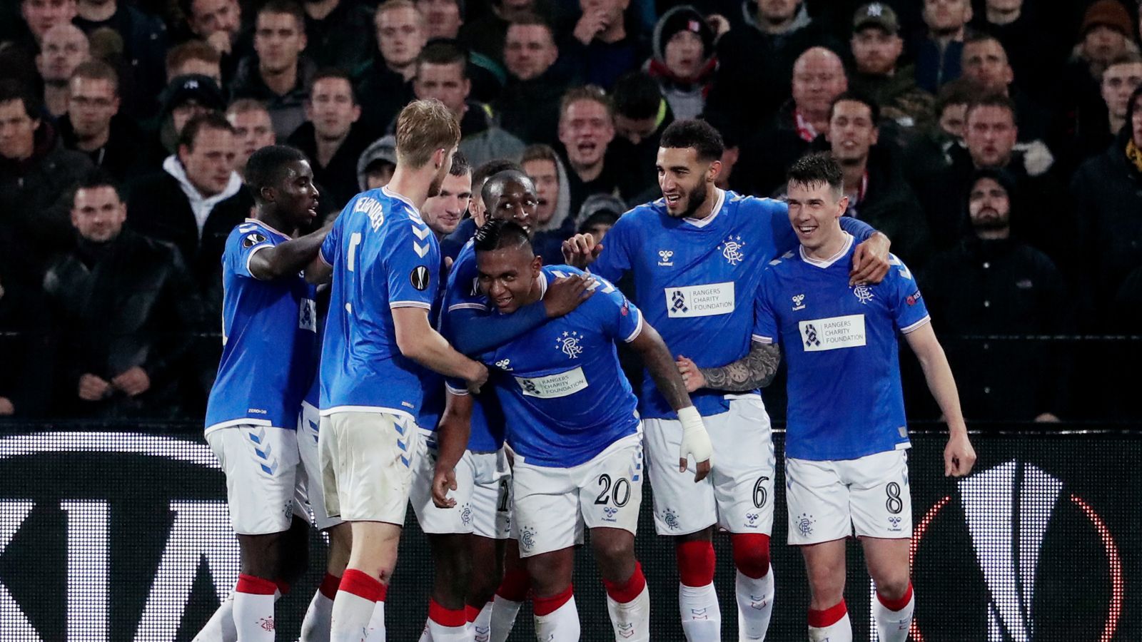 Feyenoord 2 - 2 Rangers - Match Report & Highlights