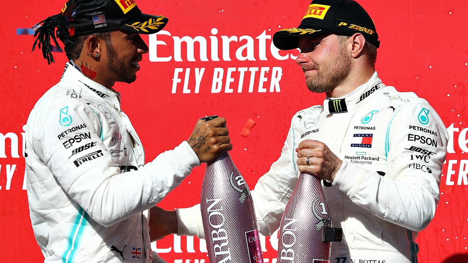 Valtteri Bottas wins United States GP, but Lewis Hamilton wins title