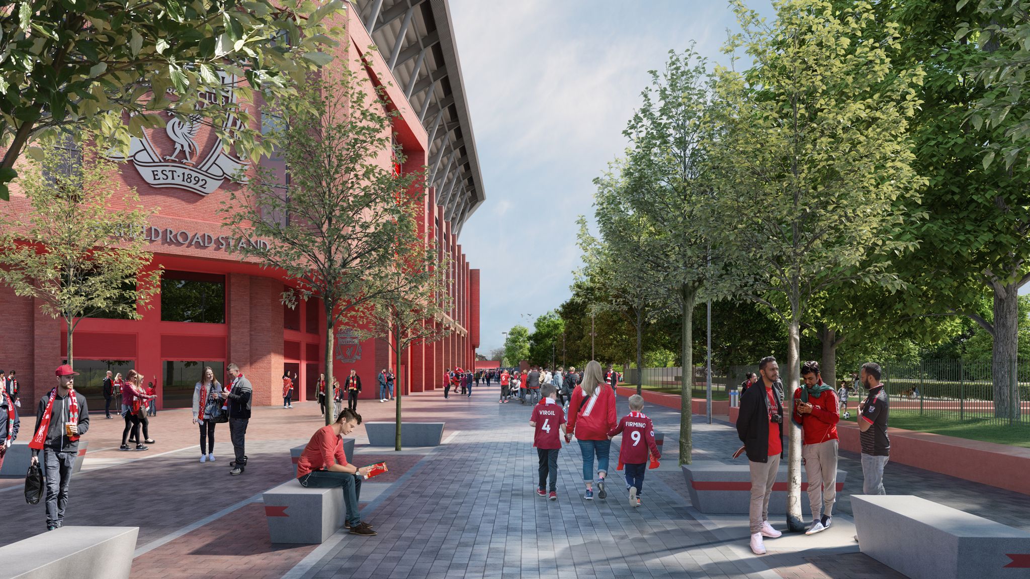 Anfield redevelopment: Liverpool on course to open new Anfield Road