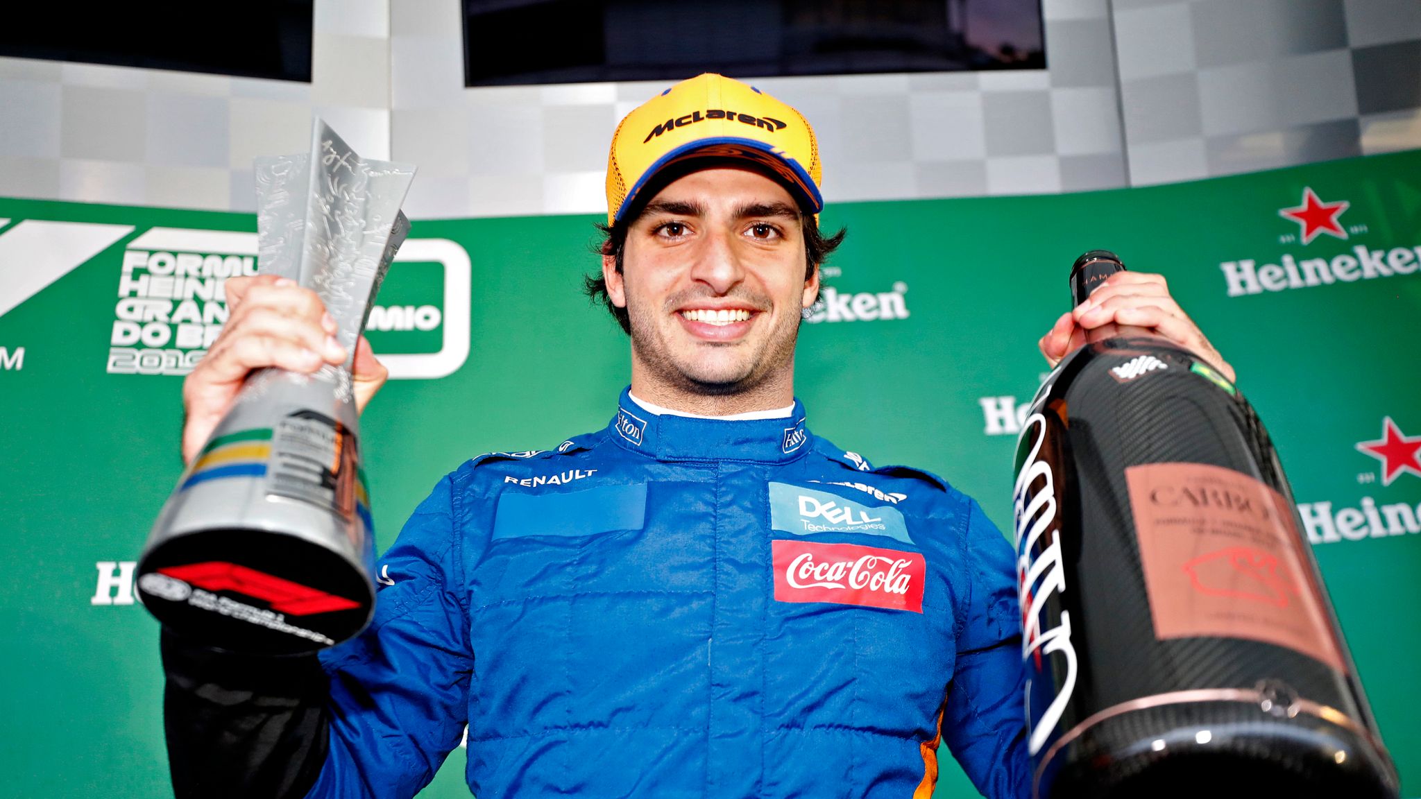 McLaren return to F1 podium: Carlos Sainz's third in Brazilian GP ...