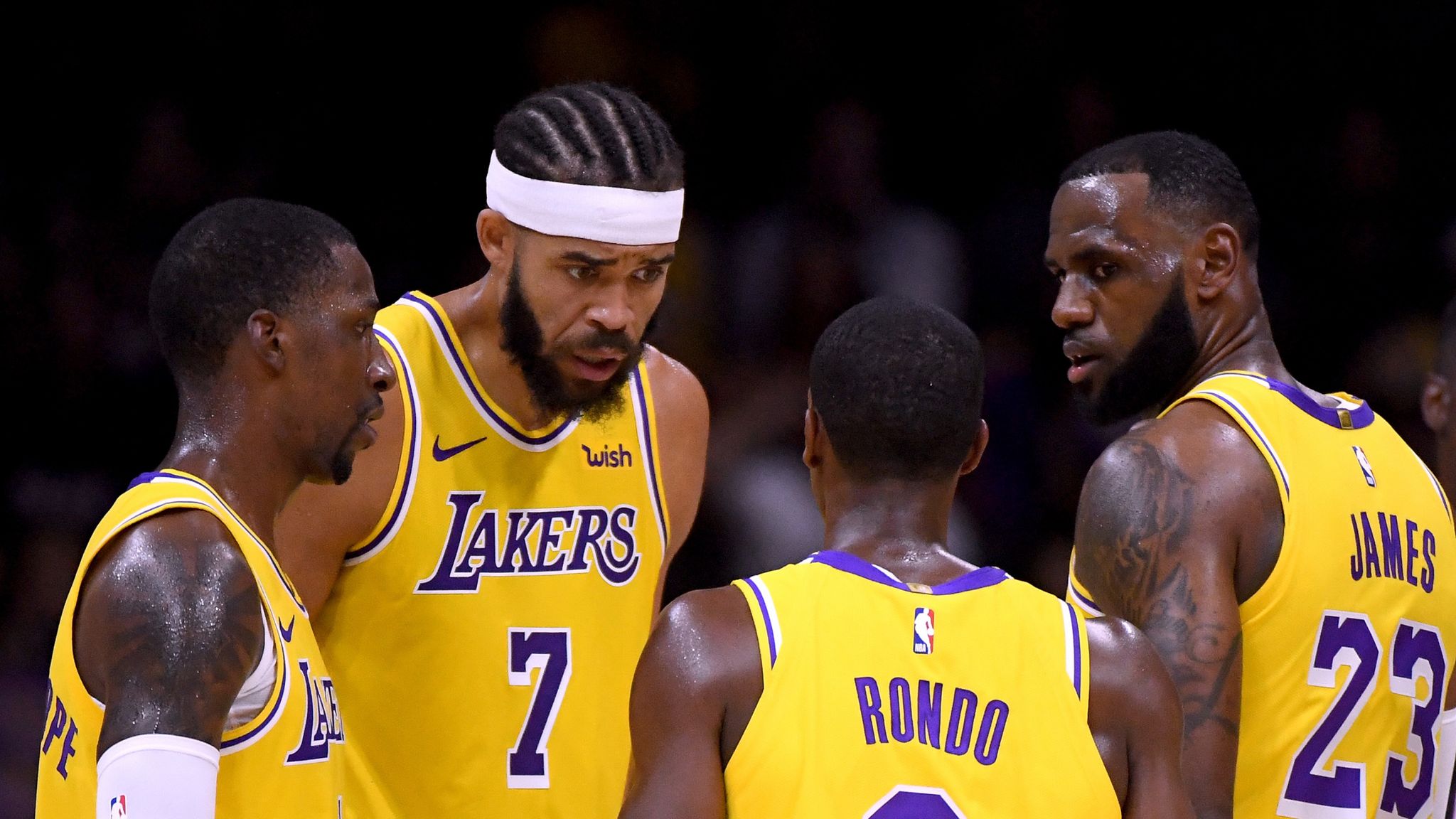 Rajon Rondo leads Lakers' reserves in Game 2 win over Heat - Los