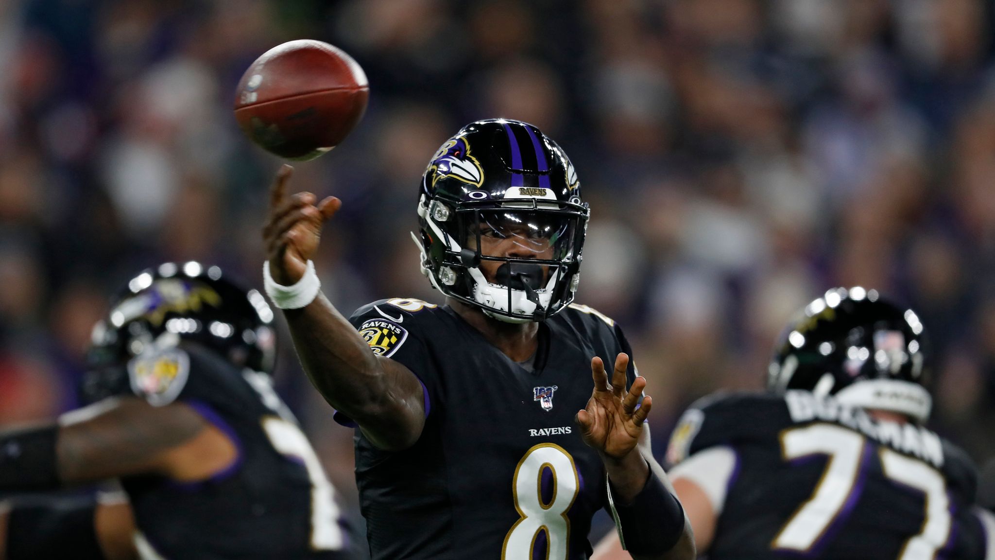 Lamar Jackson makes MVP case in Ravens' victory over Patriots