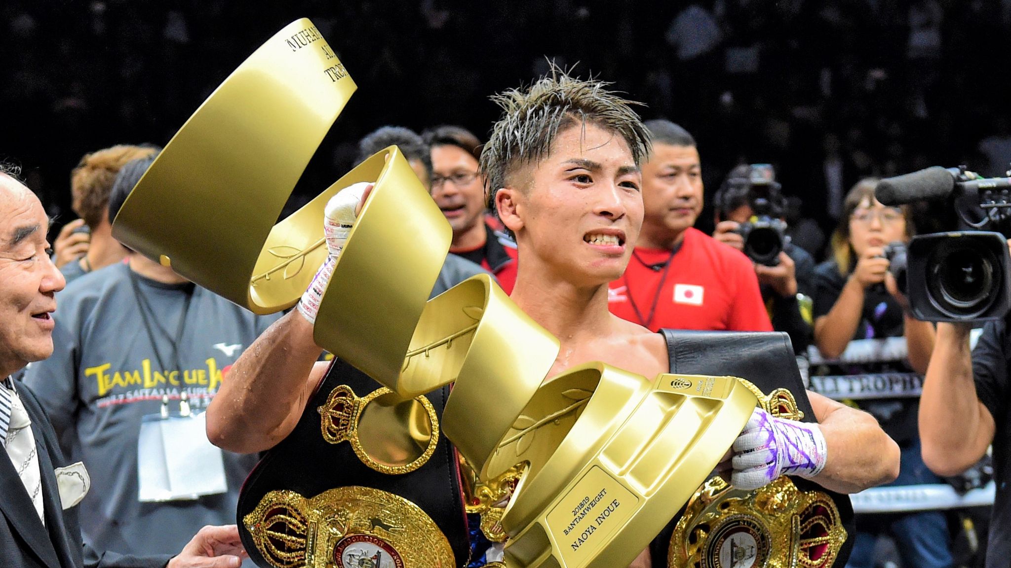 WBSS Naoya Inoue defeats Nonito Donaire on points to win World Boxing Super Series final Boxing News Sky Sports
