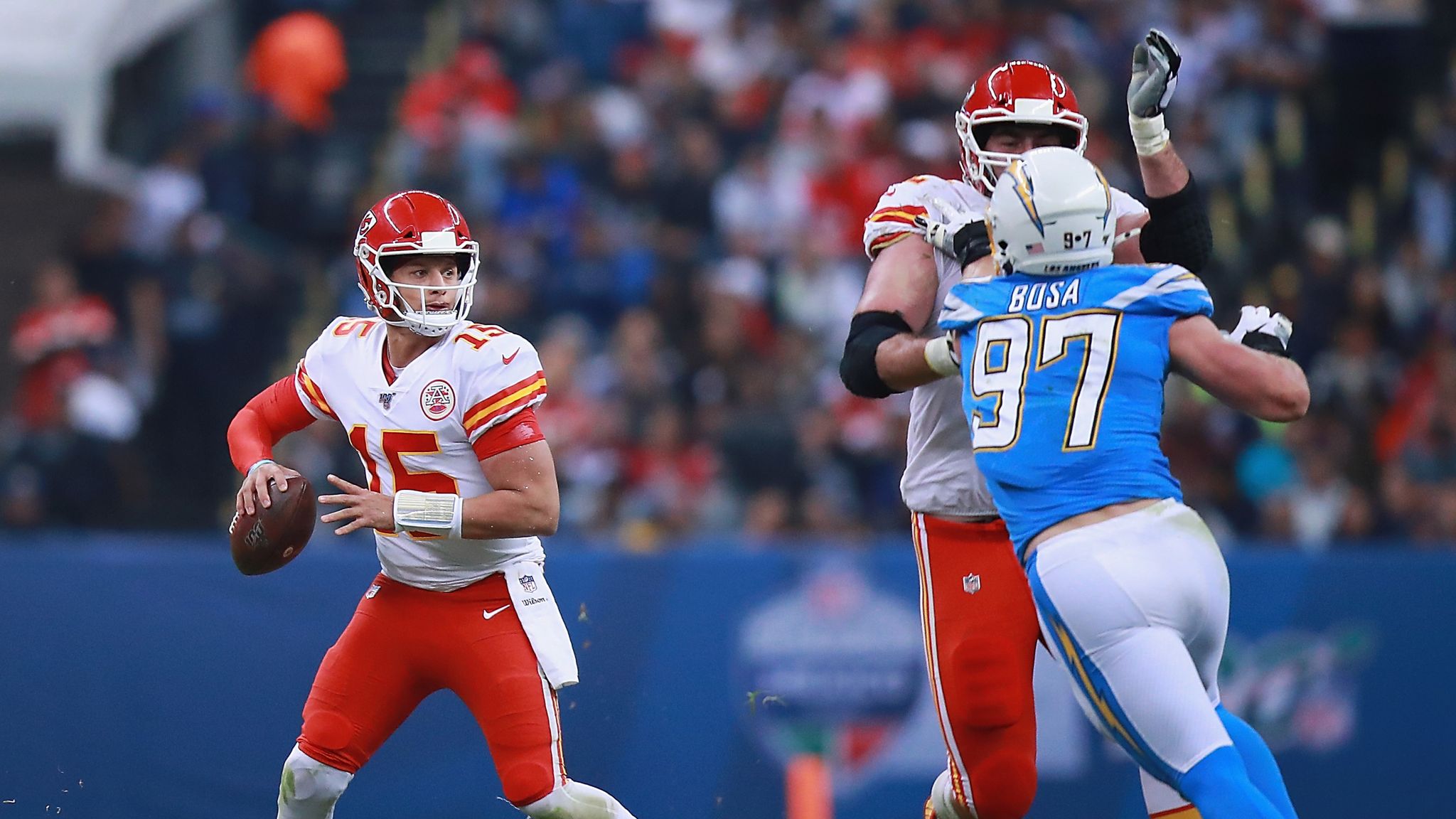 Chiefs clinch seventh straight AFC West title