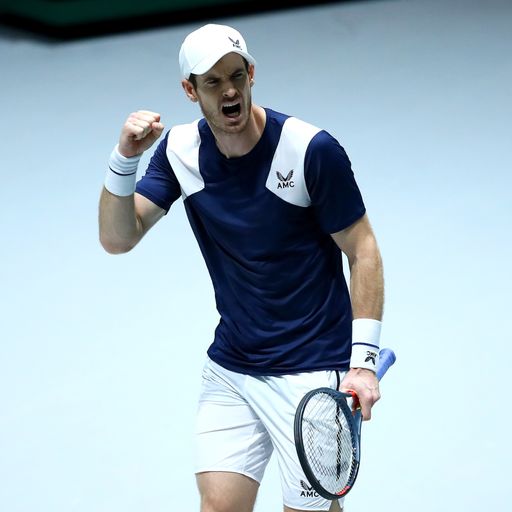 Murray back from the brink at Davis Cup