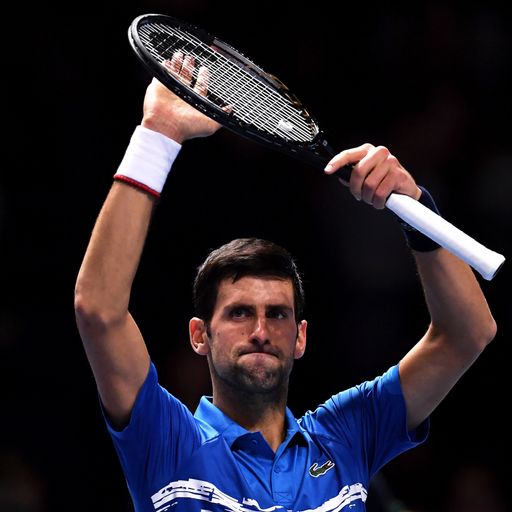 Djokovic lays down marker at ATP Finals