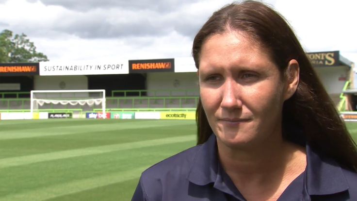 Forest Green Rovers academy manager Hannah Dingley