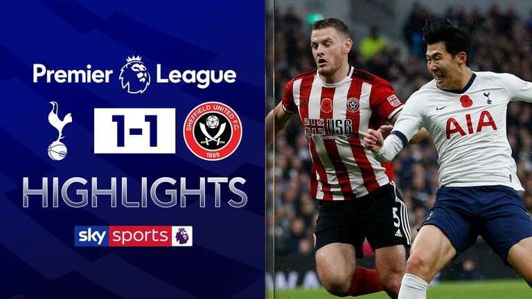 Tottenham 1-1 Sheffield Utd, LIVE stream online: Premier League 2019/20  commentary and latest score, London Evening Standard
