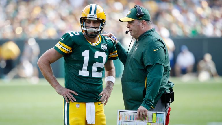 Rodgers had issues with his relationship with previous head coach Mike McCarthy