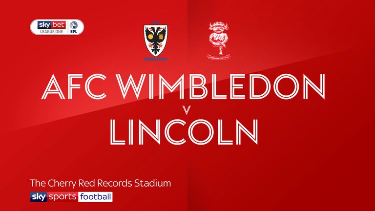 AFC Wimbledon v Lincoln