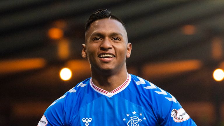 Alfredo Morelos has now scored 20 goals in all competitions this season