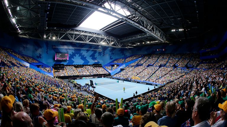 A packed arena in Perth enjoyed the twists and turns of Fed Cup final