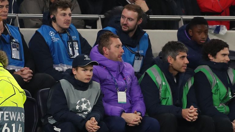 LONDON, ENGLAND - NOVEMBER 26: The ball boy who reacts quickly and gave the ball to Tottenham Hotspur when it went out of play which resulted in them scoring a goal watches the game during the UEFA Champions League group B match between Tottenham Hotspur and Olympiacos FC at Tottenham Hotspur Stadium on November 26, 2019 in London, United Kingdom. (Photo by James Williamson - AMA/Getty Images)