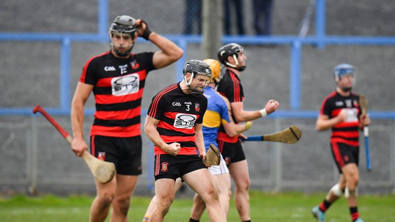 Ian Kenny celebrates Ballygunner's win over Patrickswell