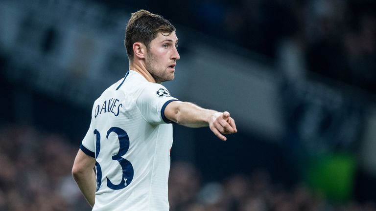 Tottenham defender Ben Davies