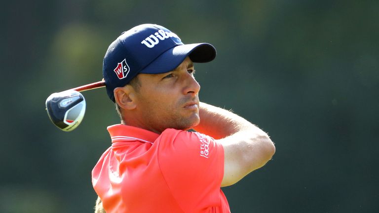 Benjamin Hebert during the final round of the Turkish Airlines Open