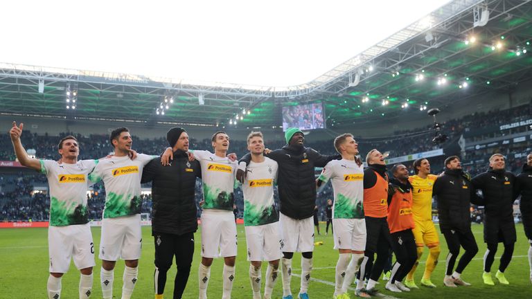 Borussia Monchengladbach es la cima de la Bundesliga