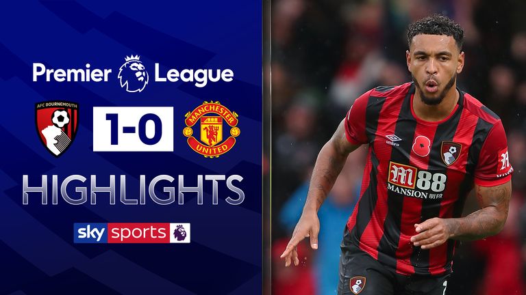 Bournemouth vs Manchester United highlights