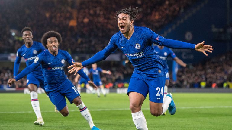 Reece James becomes Chelsea&#39;s youngest Champions League goalscorer