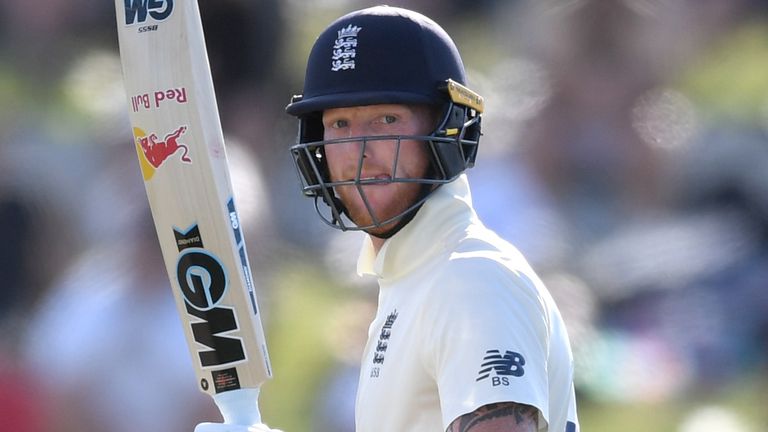Ben Stokes ended the first day unbeaten on 67