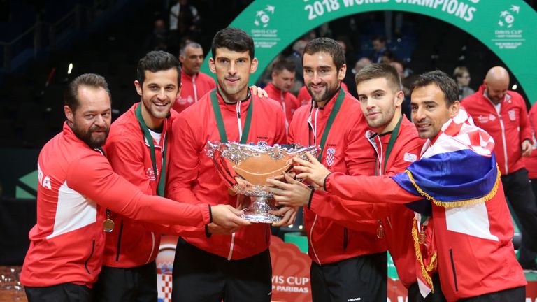 Croacia ganó la Copa Davis en 2018