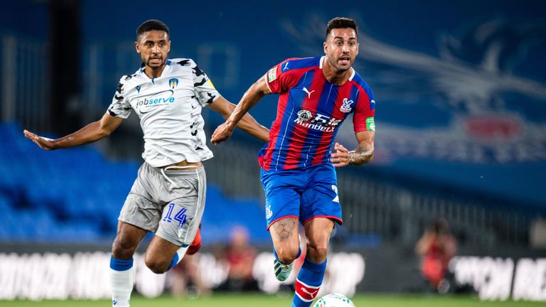 Victor Camarasa has played just five minutes for Crystal Palace in the Premier League this season