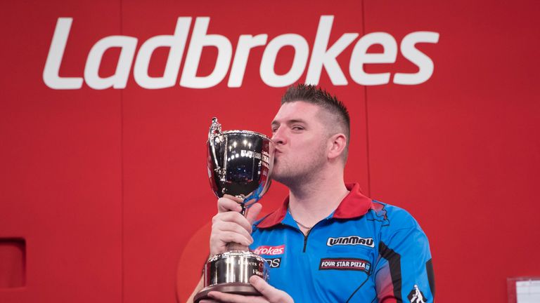 Daryl Gurney claimed the title 12 months ago