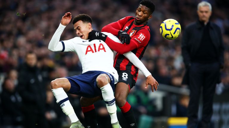 Dele Alli's good form continued against Bournemouth on Saturday