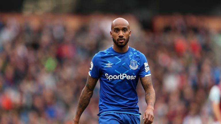 BURNLEY, ENGLAND - OCTOBER 05: Fabian Delph of Everton during the Premier League match between Burnley FC and Everton FC at Turf Moor on October 5, 2019 in Burnley, United Kingdom. (Photo by James Williamson - AMA/Getty Images)