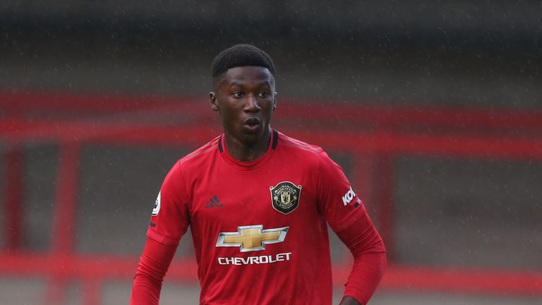 Manchester United youngster Di'shon Bernard