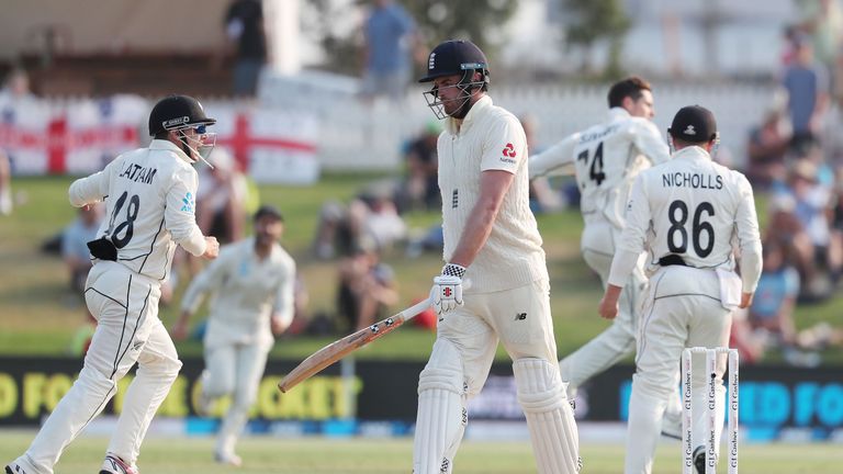 Dom Sibley, England, Test vs New Zealand at Mount Maunganui