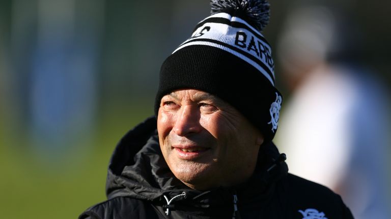 Eddie Jones will lead the Barbarians against Fiji at Twickenham