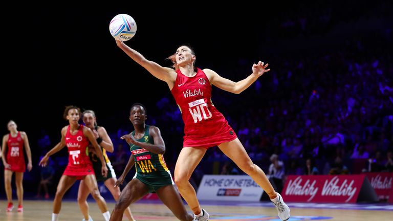 England defeated South Africa to secure a bronze medal on home soil at the World Cup in July. (SWpix)