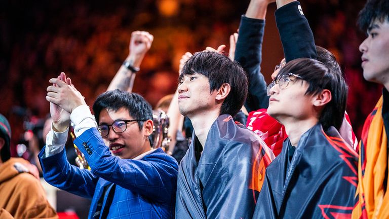 FPX's coach Warhorse says it motivates his players when the crowds are against them (Credit: Riot Games)