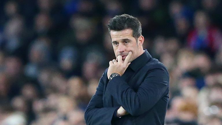 Marco Silva said his Everton side were "afraid" against Norwich 