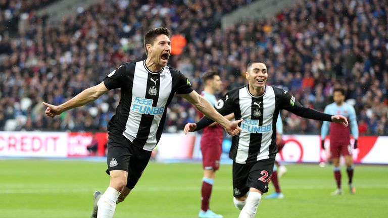 Federico Fernandez scored his first goal of the Premier League season and Newcastle's second of the afternoon with just 22 minutes gone. 