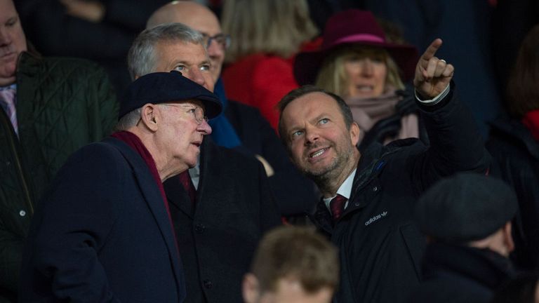 Sir Alex Ferguson and Ed Woodward were at Bramall Lane on Sunday