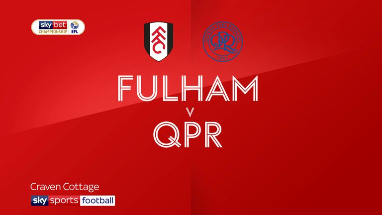 Fulham v QPR badge