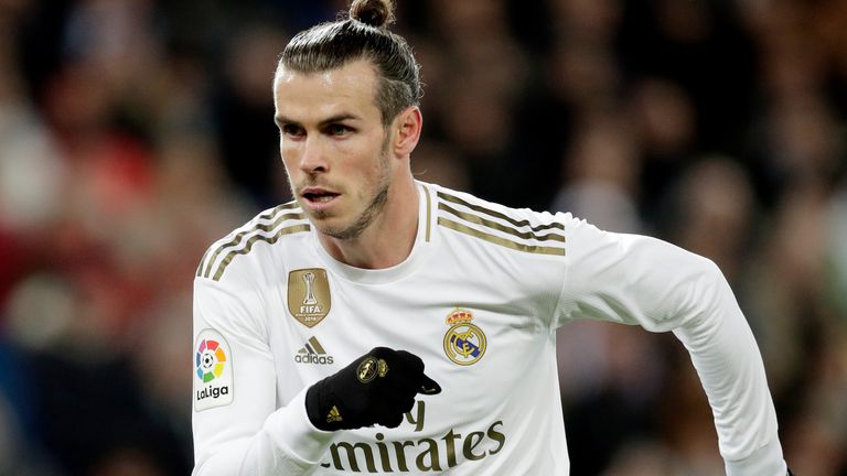 Gareth Bale set up the third goal for Real Madrid against Real Sociedad
