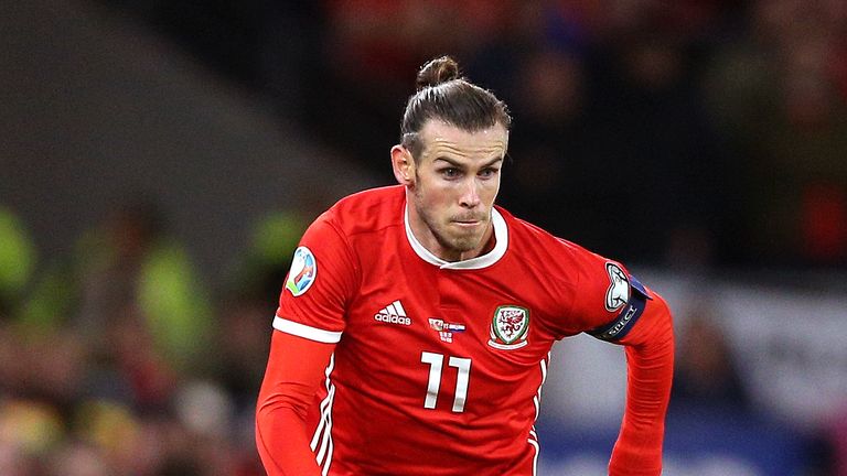 Wales' Gareth Bale during a UEFA Euro 2020 Qualifier against Croatia