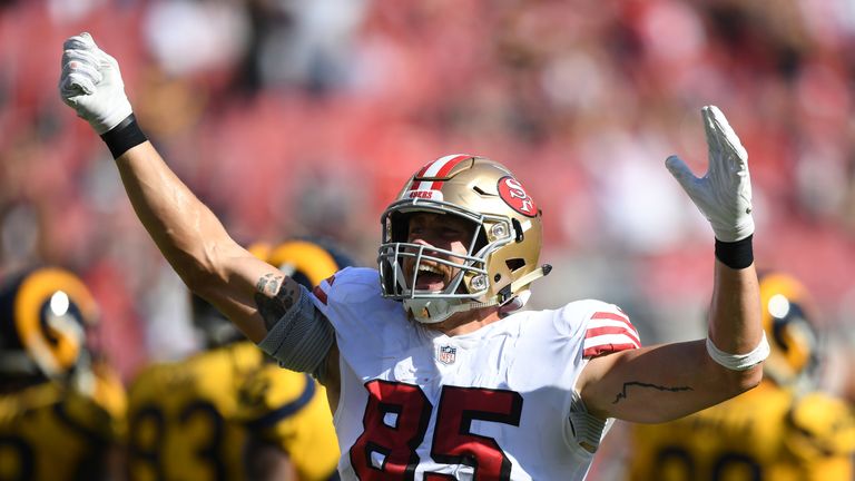 George Kittle is also currently struggling with injury for the  San Francisco 49ers