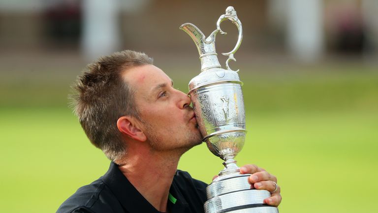 Henrik Stenson clinched the British Open in 2016
