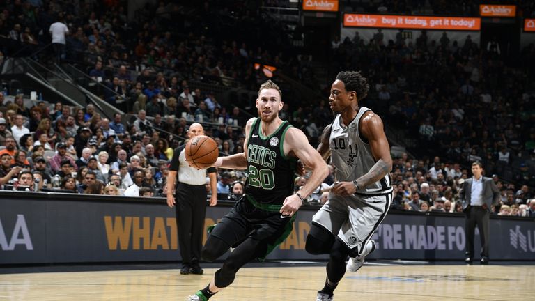Gordon Hayward is facing a spell on the sidelines after fracturing his hand