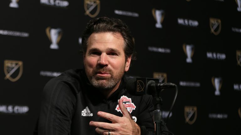 Toronto head coach Greg Vanney is seeking to win a second MLS Cup with the club