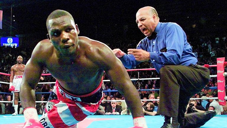 Hasim Rahman, Lennox Lewis