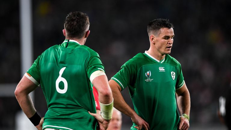 Despite entering the tournament as the world's top-ranked side, Ireland failed to find form in Japan