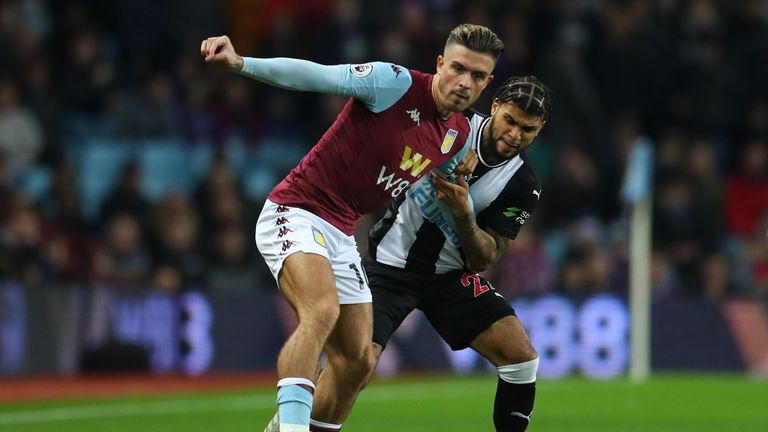 Jack Grealish for Aston Villa vs Newcastle